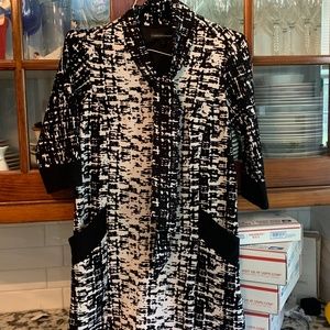 Chris McLaughlin  poly  side neck‎ tie dress with pockets. Worn twice